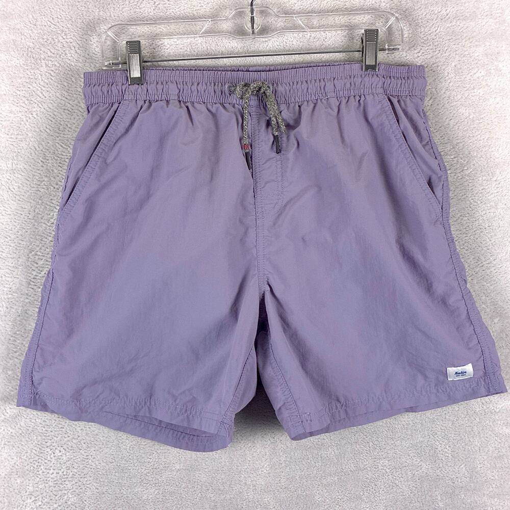 Katin Swim Trunks Mens L Purple Nylon Preppy Beach Summer Surf Classic Huckberry